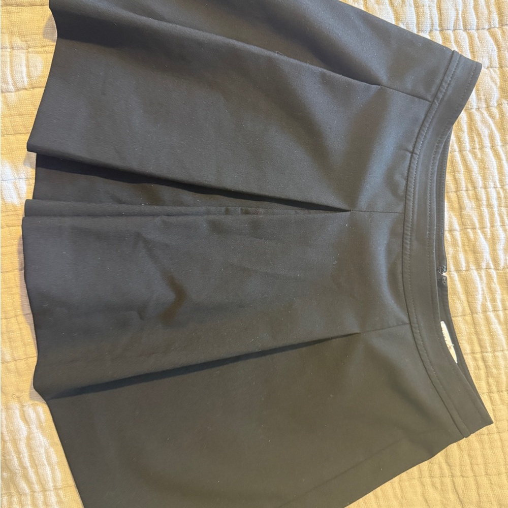 Black Pleated Skirt